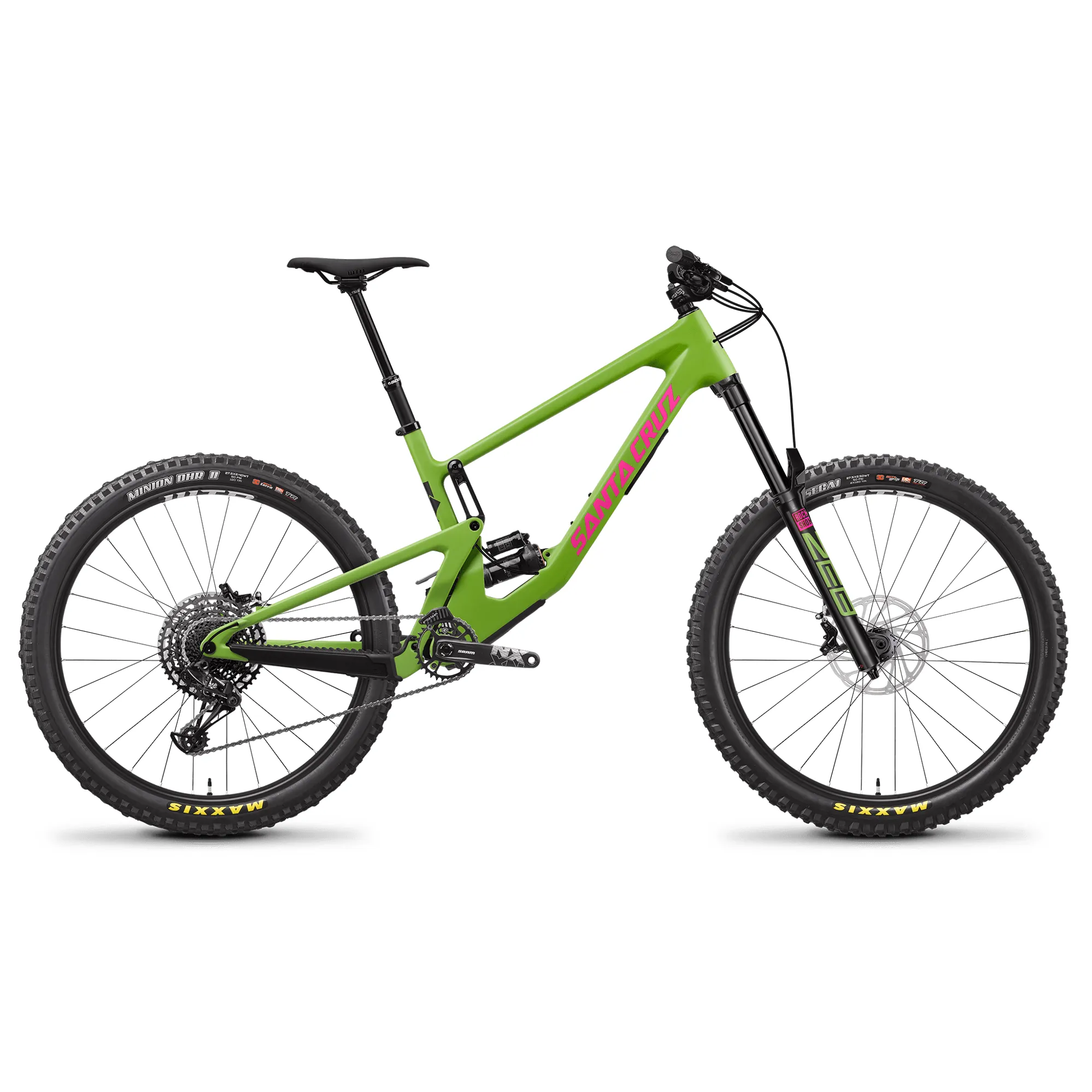 Santa Cruz Nomad C V5 R Spec Adder Green Magenta Large